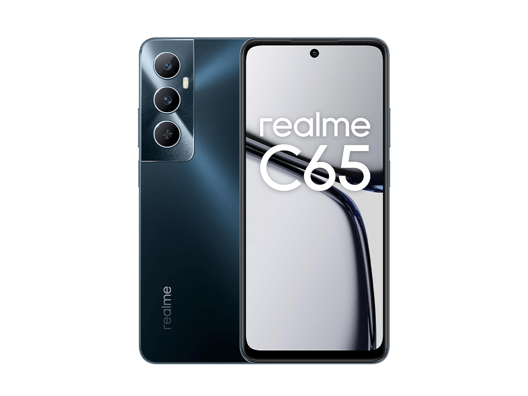 Realme C65 LTE 8GB 256GB - Starlight Black in Qatar Realme C65 LTE 8GB 256GB - Starlight Black in Qatar